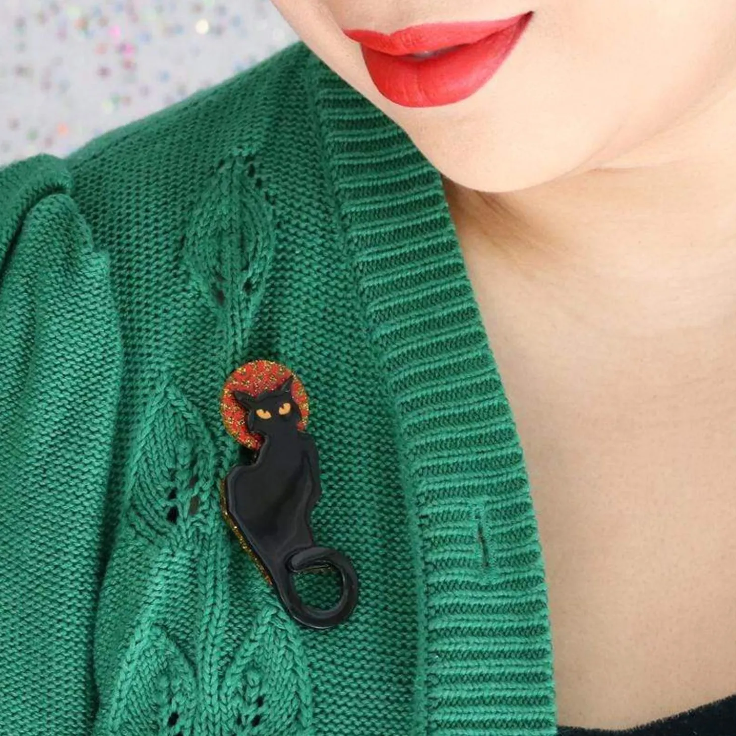 Le Chat Noir Brooch