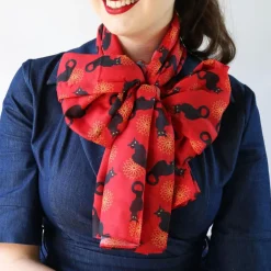 Le Chat Noir Large Neck Scarf