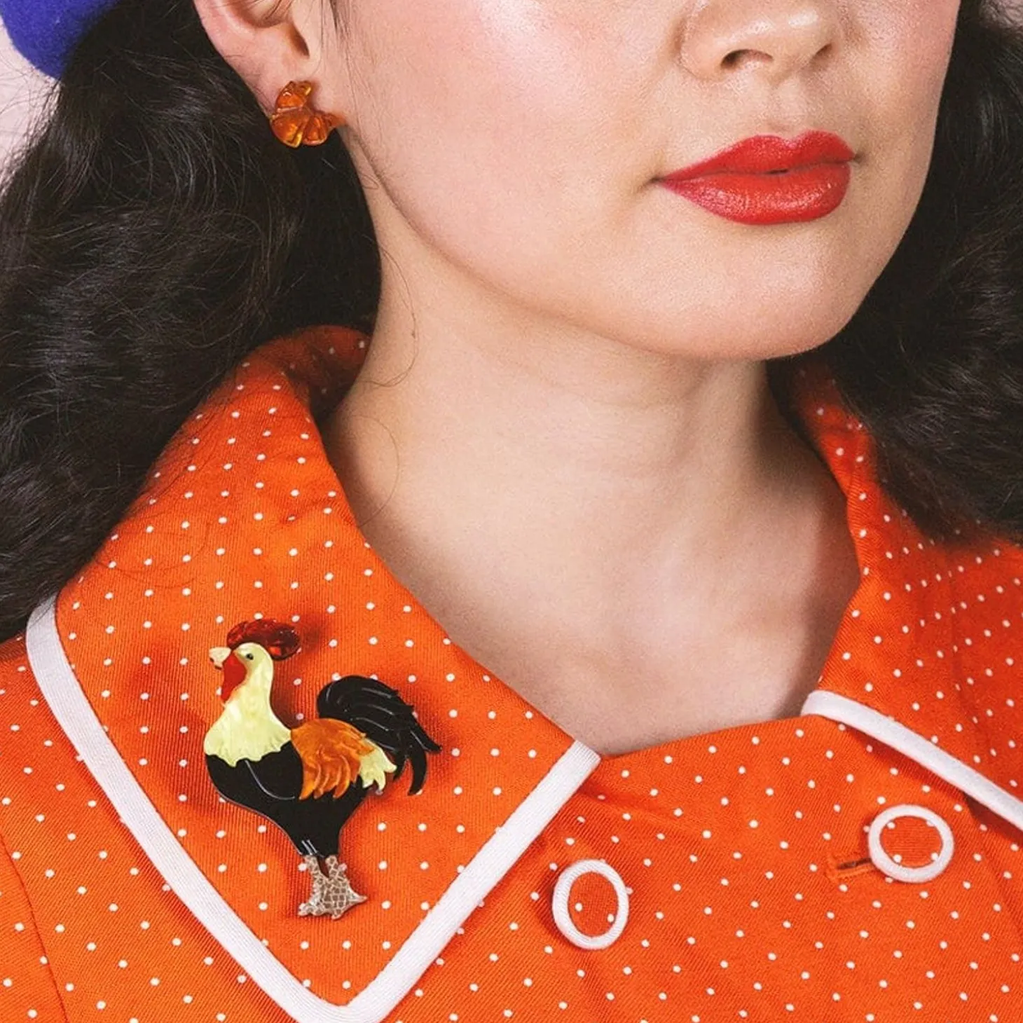 Le Coq Gaulois Brooch