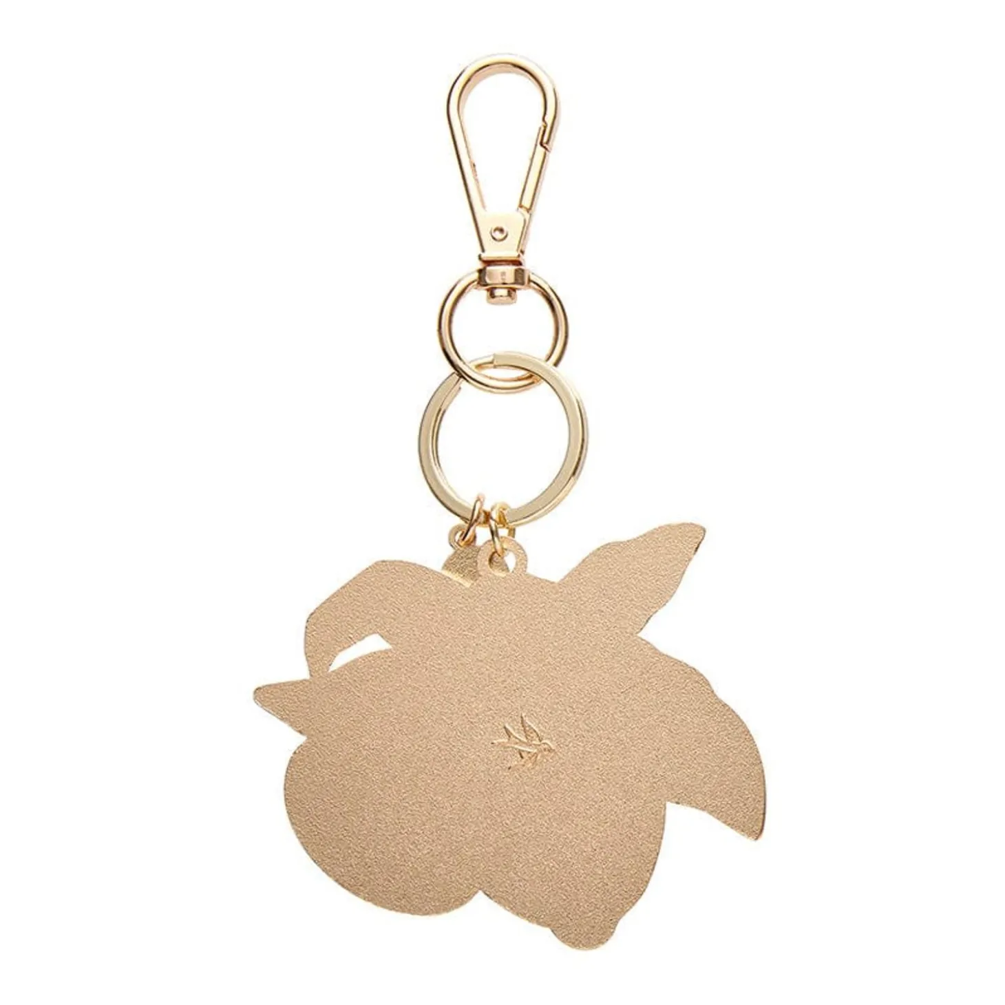Lemon Drop Enamel Key Ring