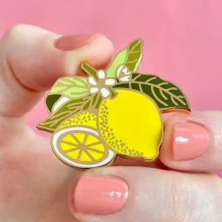 Lemon Drop Enamel Pin