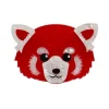 Lesser Rusty Red Panda Brooch