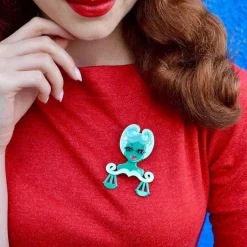 Libra The Learned Brooch