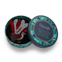 Lilly Lyre Bird Brooch