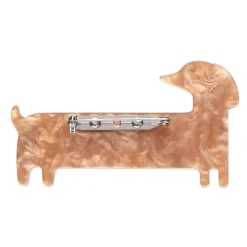 Long Dog Brooch
