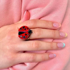 Lou-Lou Ladybug Statement Ring