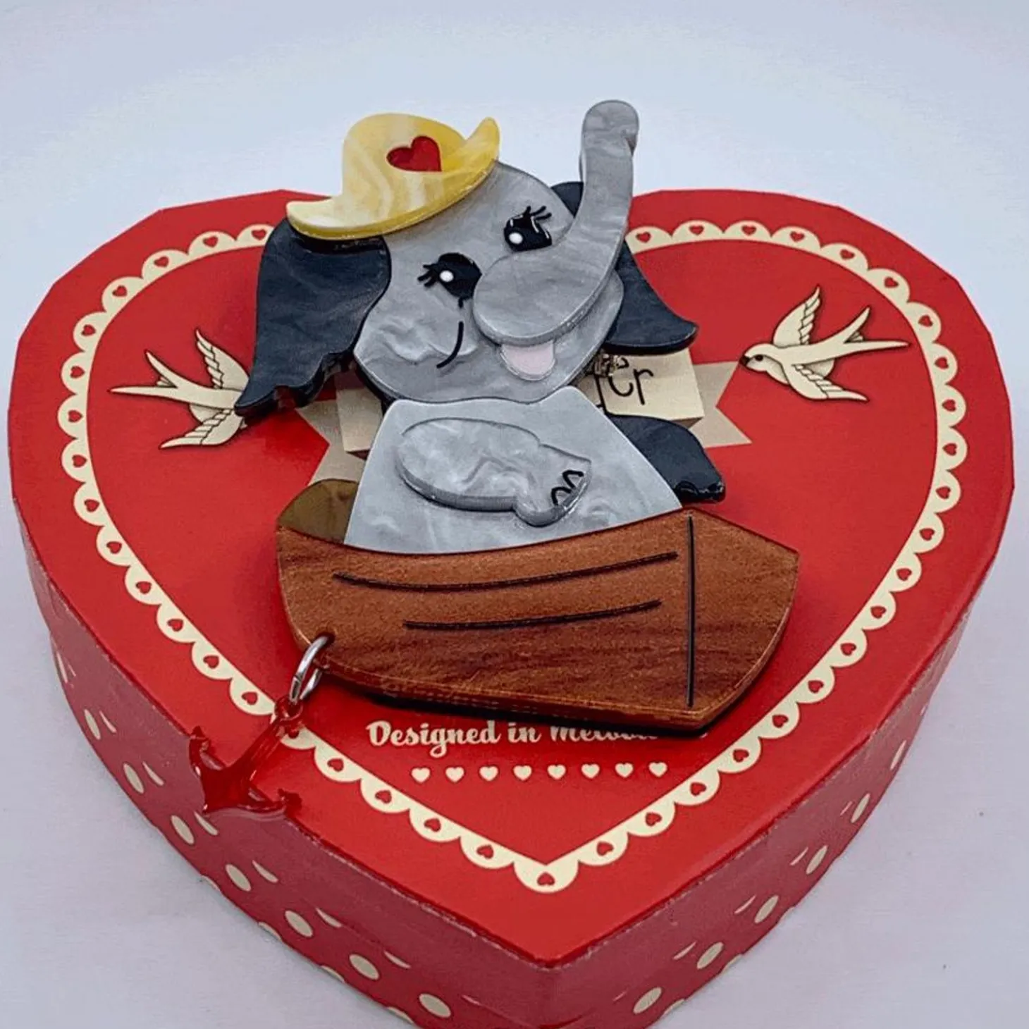 Love Boat Brooch