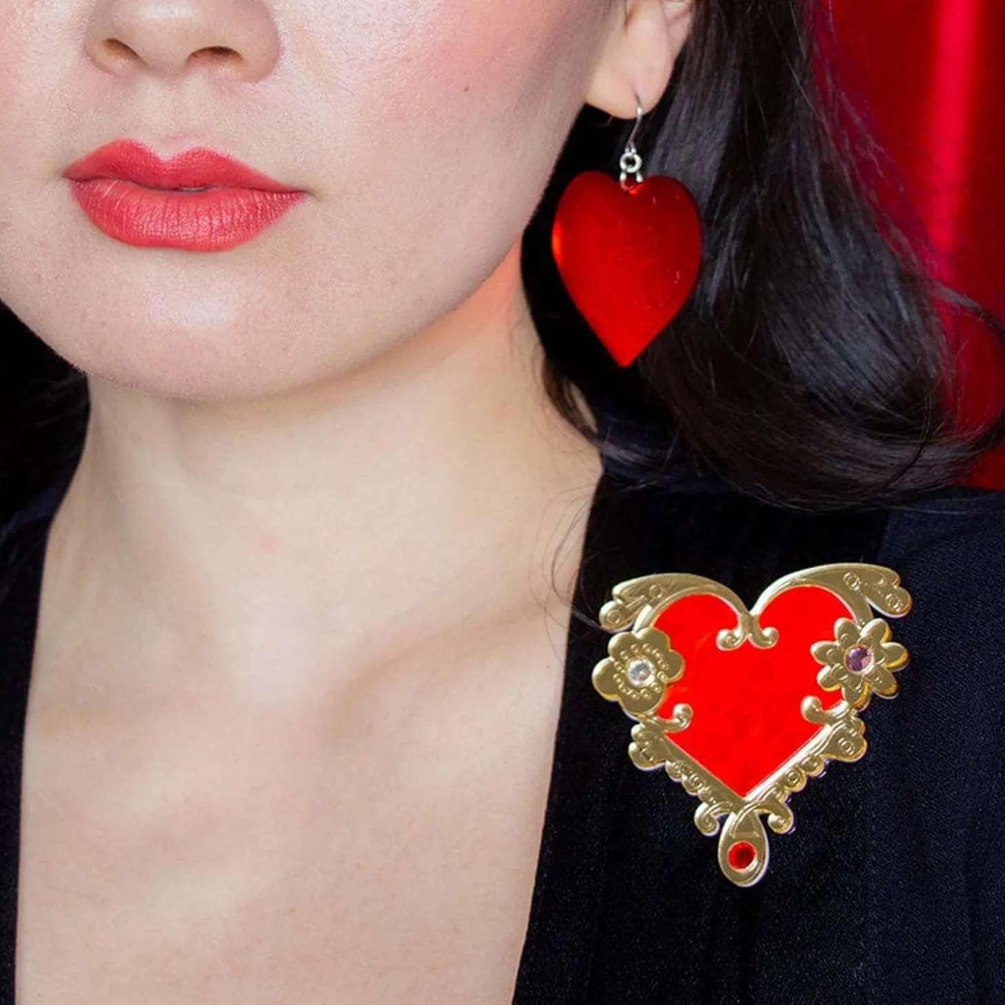 Love Or Narcissism Brooch