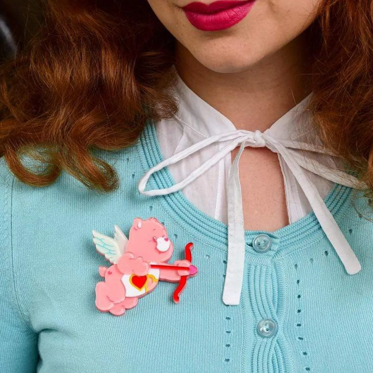 Love-A-Lot Cupid Brooch
