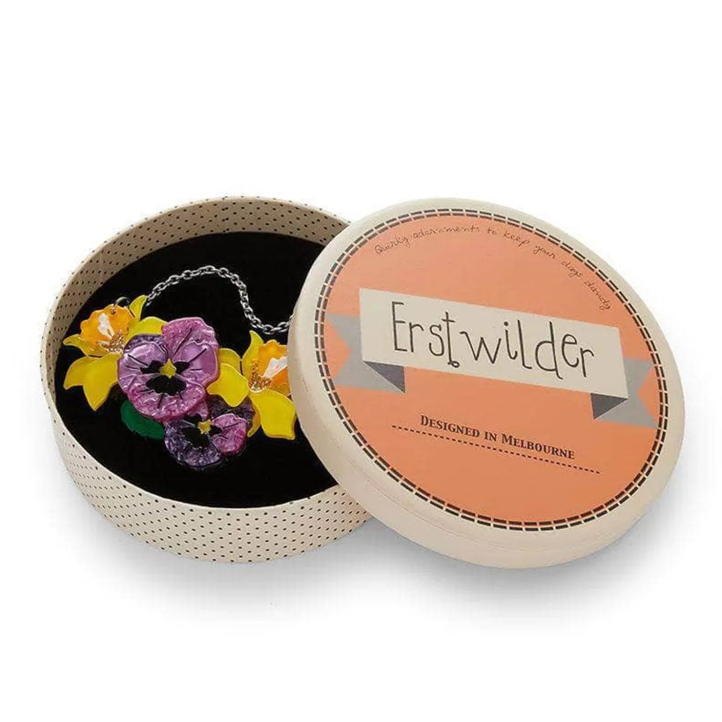 Love-In-Idleness Flower Necklace (Small)