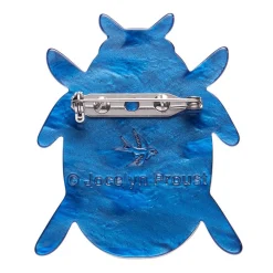 Luck Of The Beetle Brooch