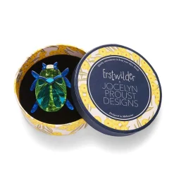 Luck Of The Beetle Brooch