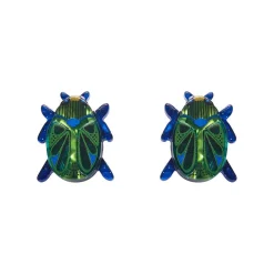 Luck Of The Beetle Earrings