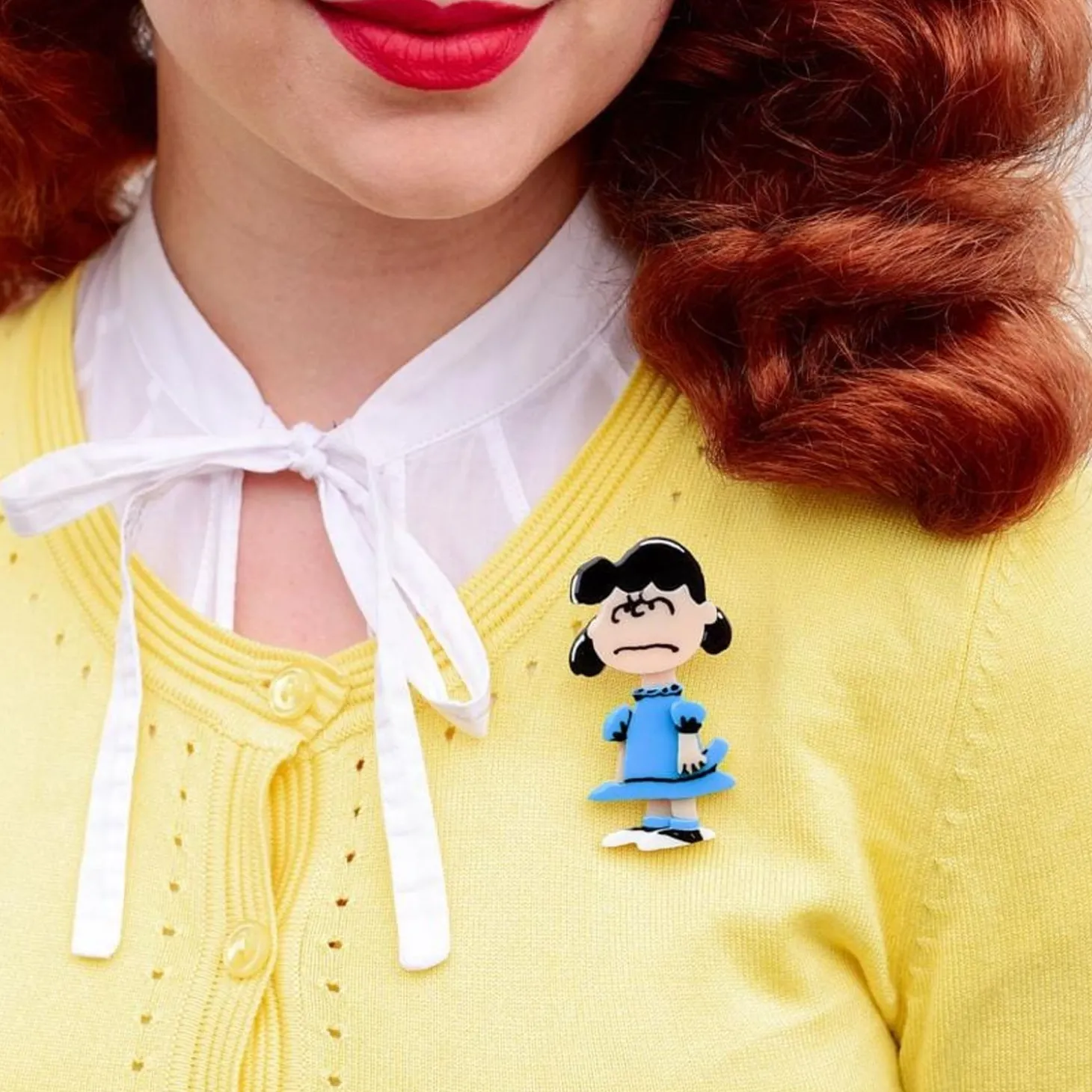 Lucy Van Pelt Brooch