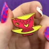 Mad Hatter'S Tea Party Cup Enamel Pin