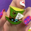 Mad Hatter'S Tea Party Hat Enamel Pin