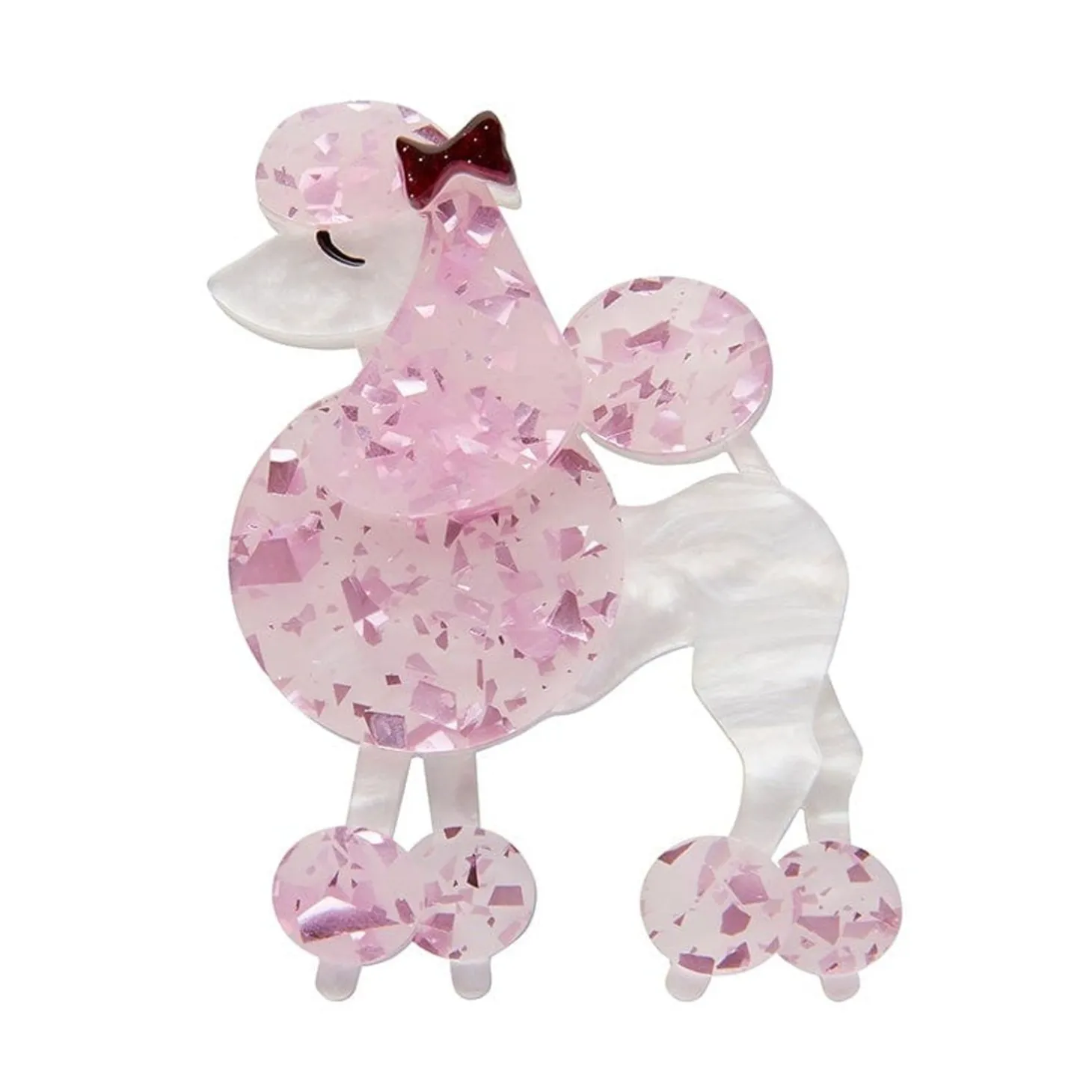 Madame Caniche Brooch
