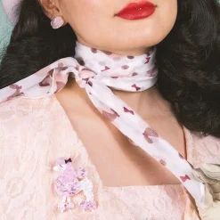 Madame Caniche Brooch