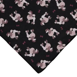 Madame Caniche Head Scarf - Black