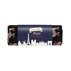 Madame Caniche Large Neck Scarf - Black