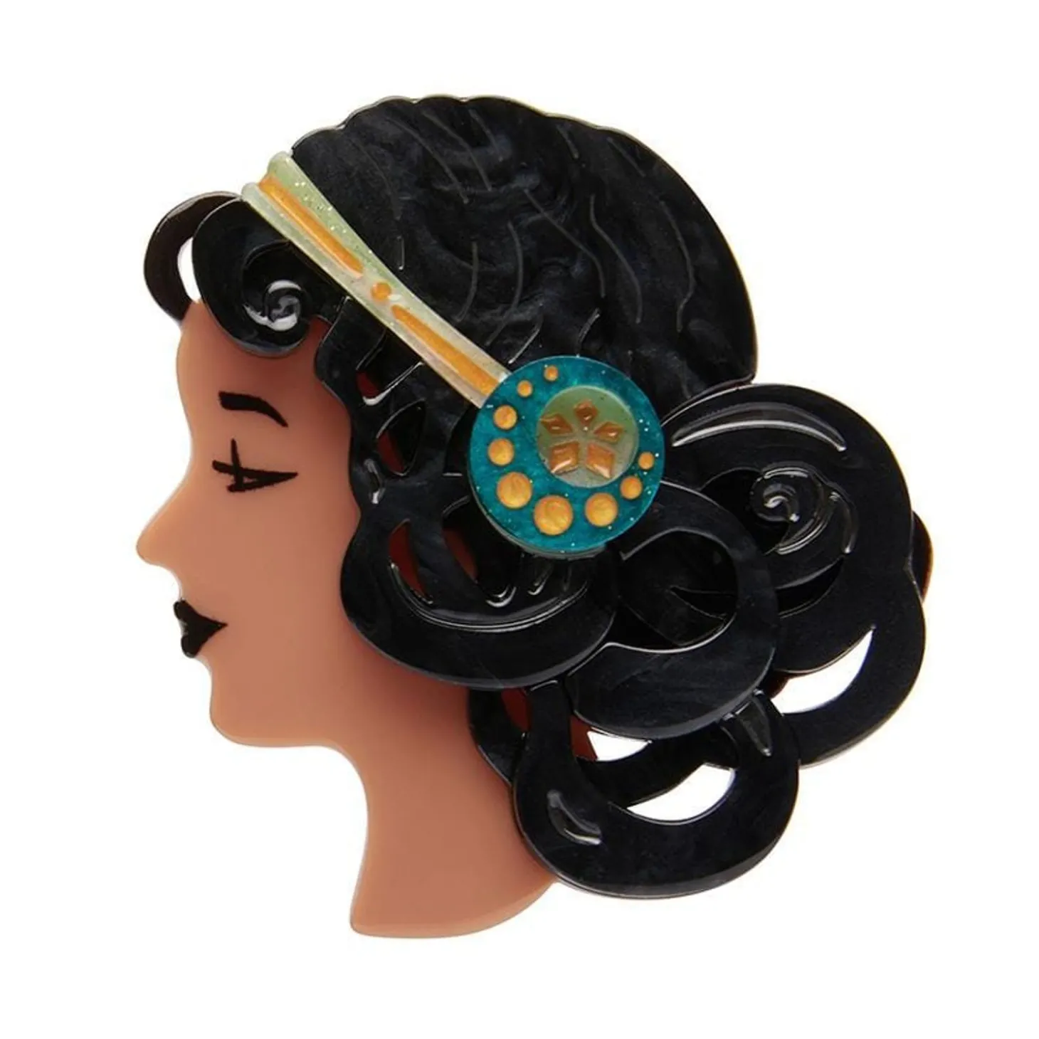 Mademoiselle Bernhardt Brooch