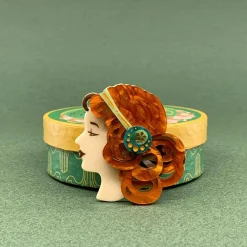 Mademoiselle Bernhardt Brooch