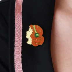 Mademoiselle Bernhardt Enamel Pin