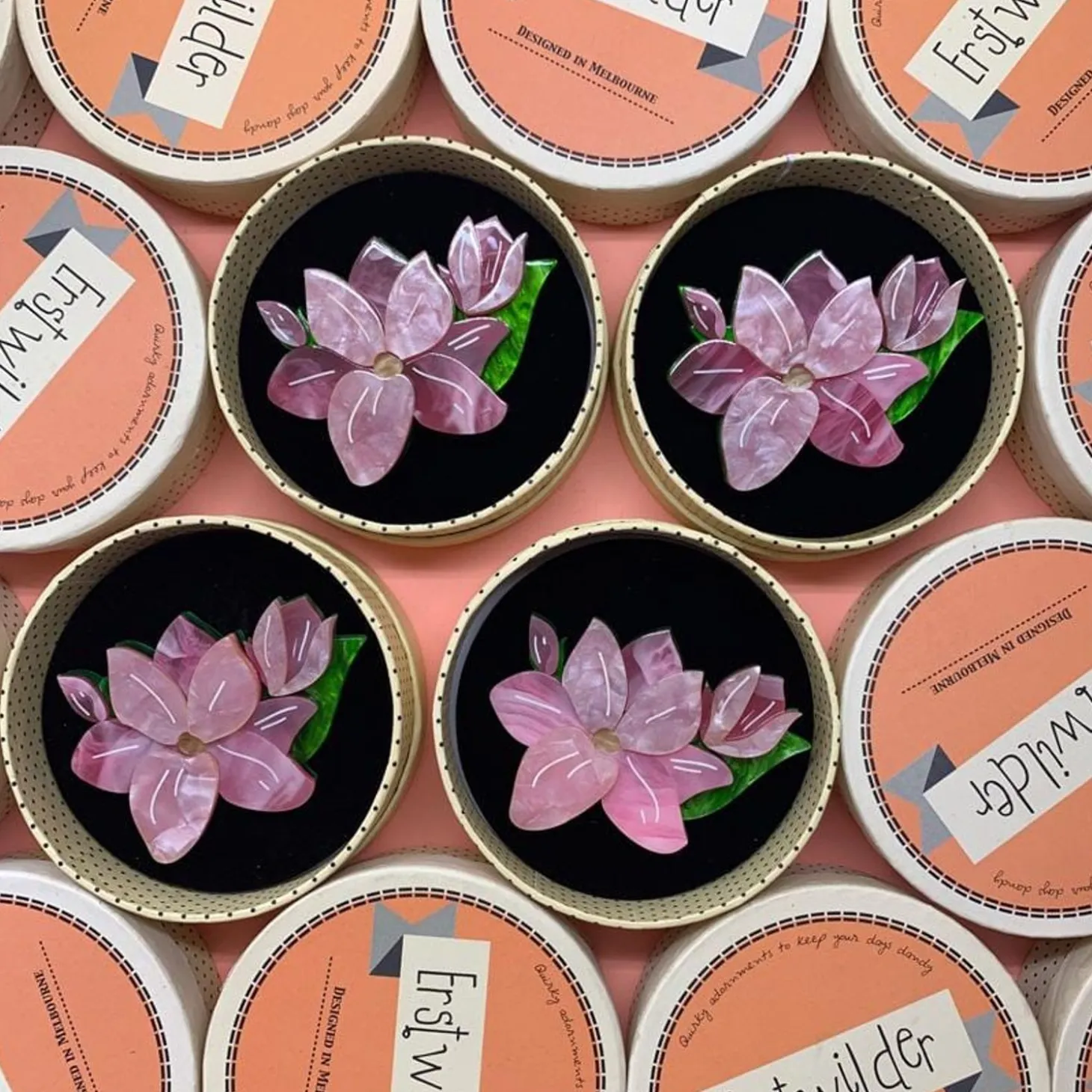 Magnificent Magnolia Brooch