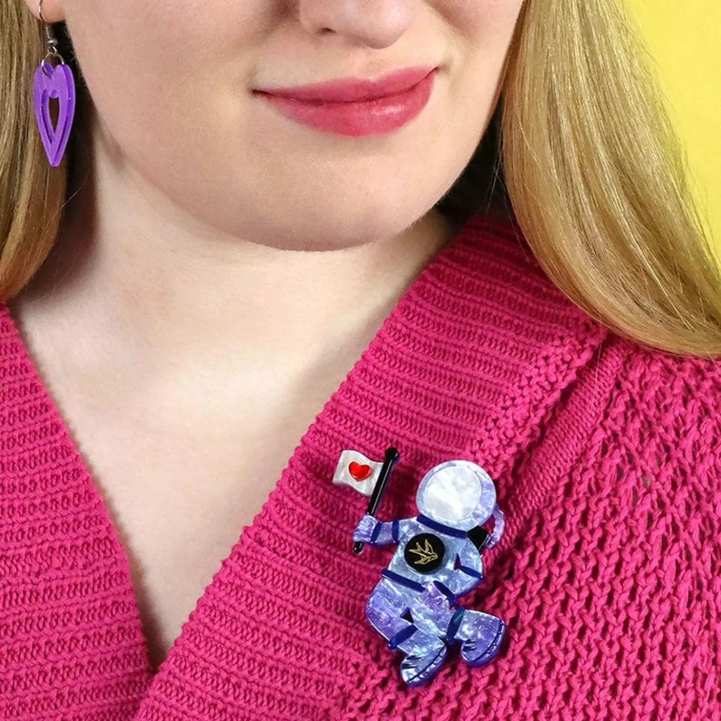 Major Tom Brooch