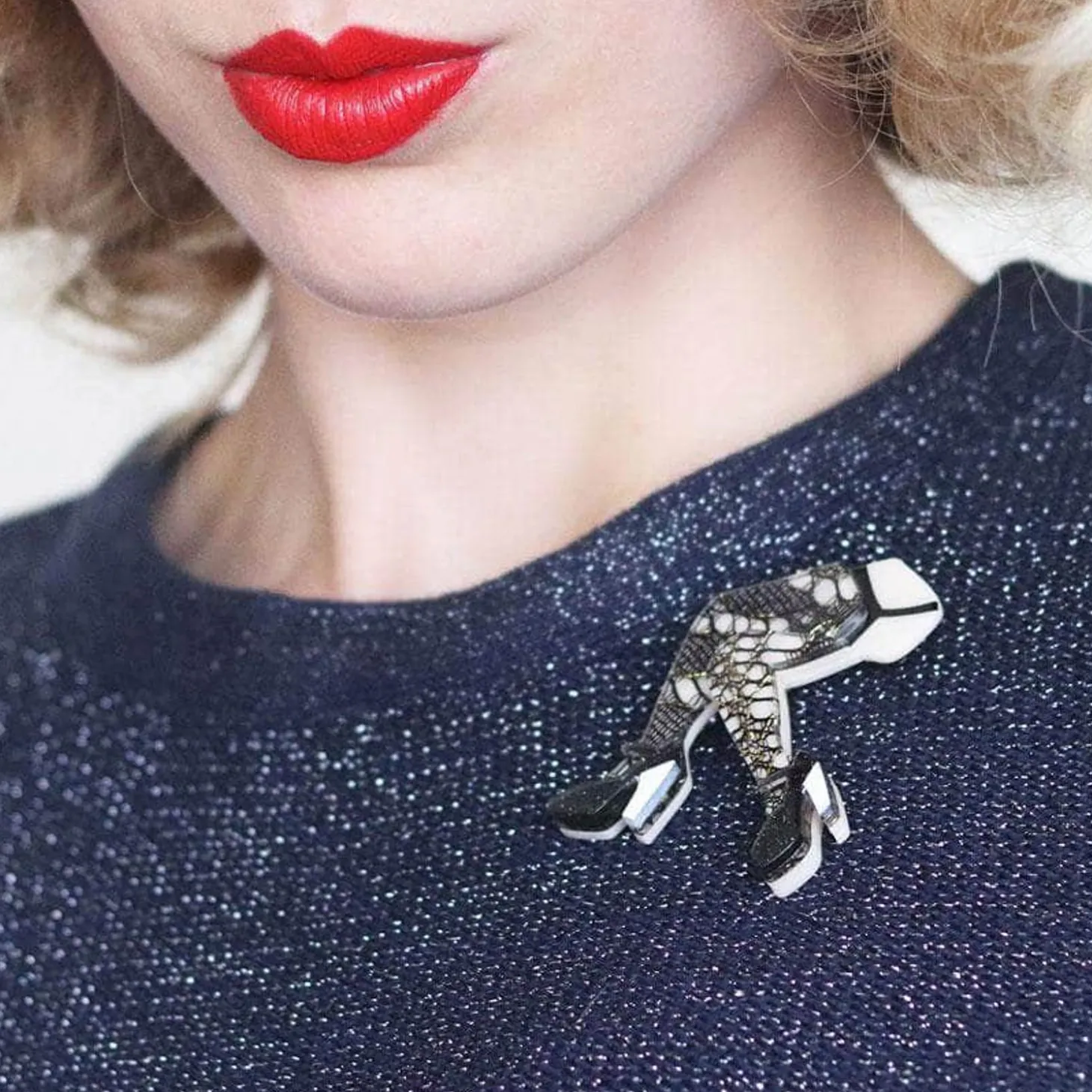 Make You A Man Brooch