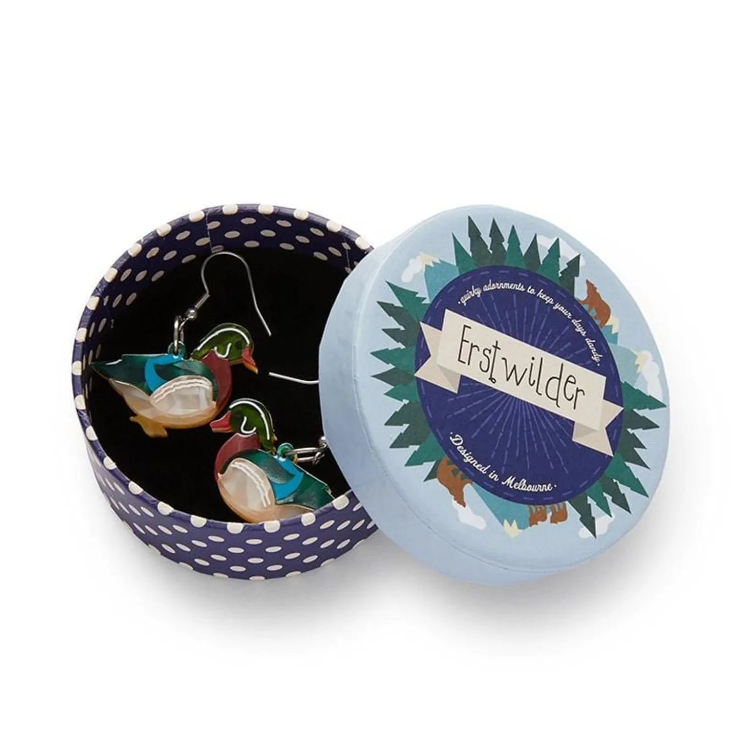 Mallard Ballard Drop Earrings