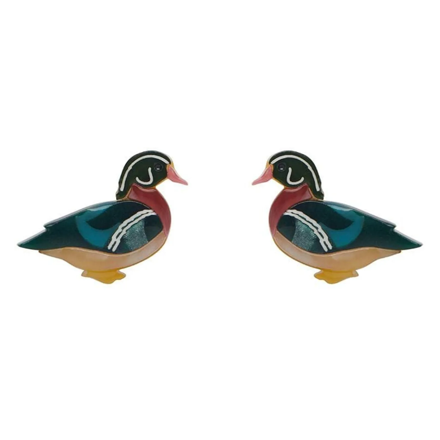 Mallard Ballard Stud Earrings