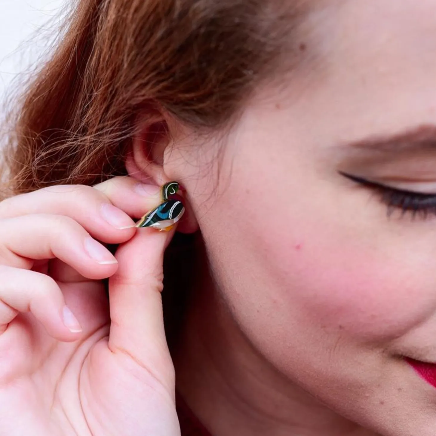 Mallard Ballard Stud Earrings