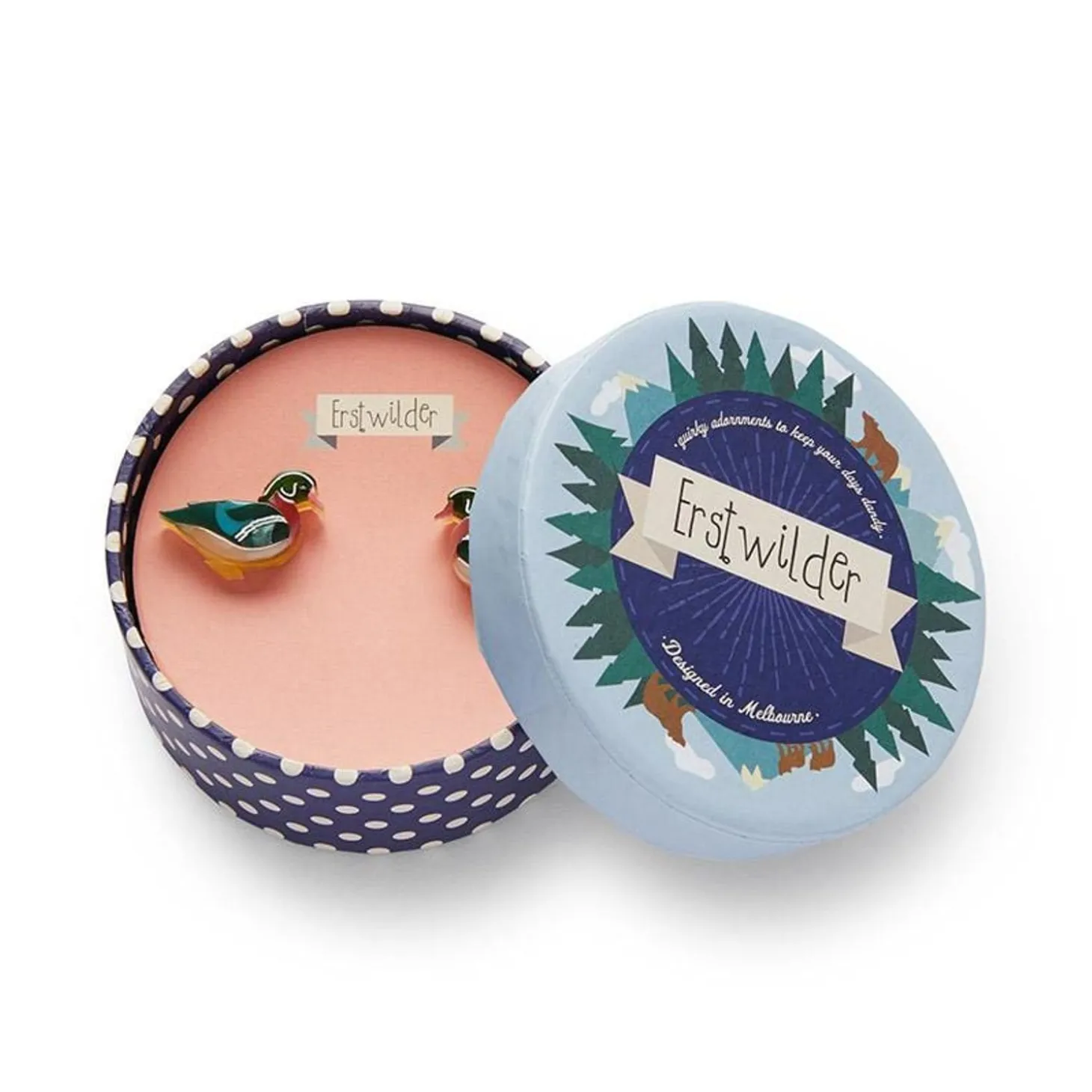 Mallard Ballard Stud Earrings