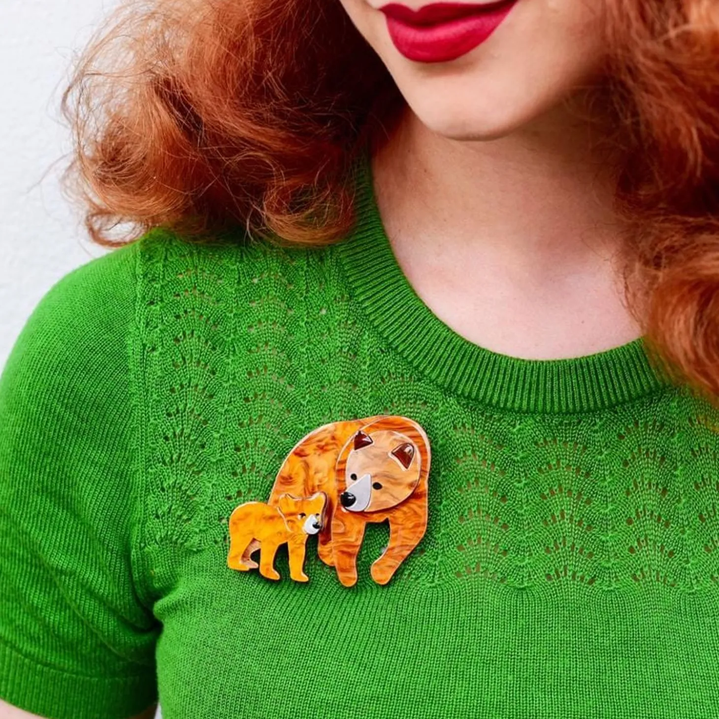 Mama Bear Brooch