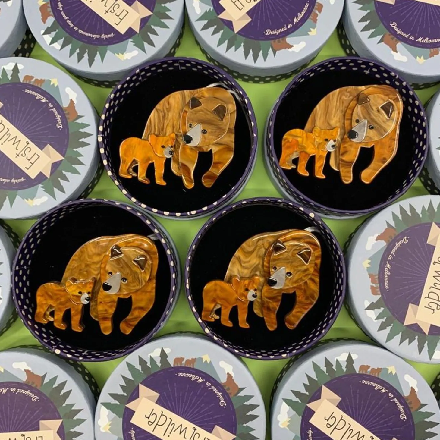 Mama Bear Brooch