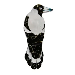 Marjorie Magpie Brooch