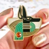 Master Of Secrets Anubis Enamel Pin
