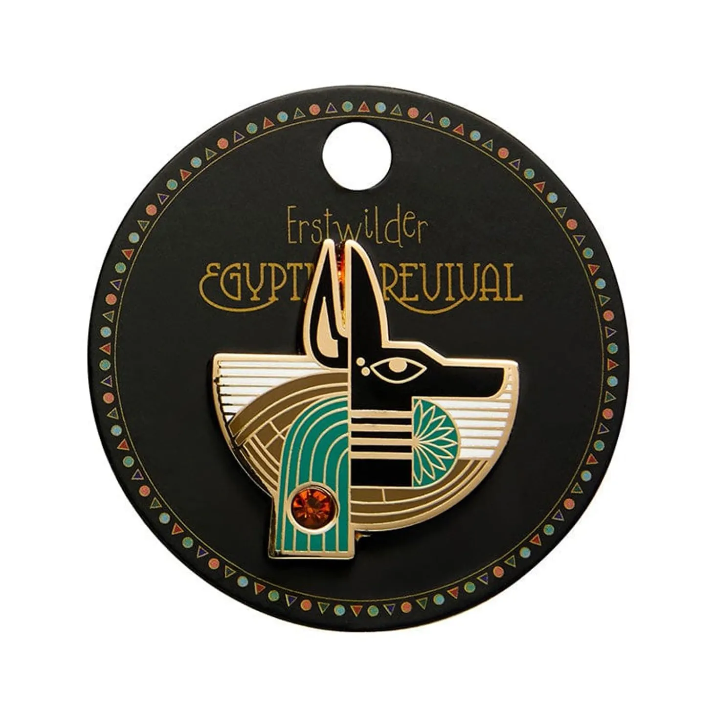 Master Of Secrets Anubis Enamel Pin