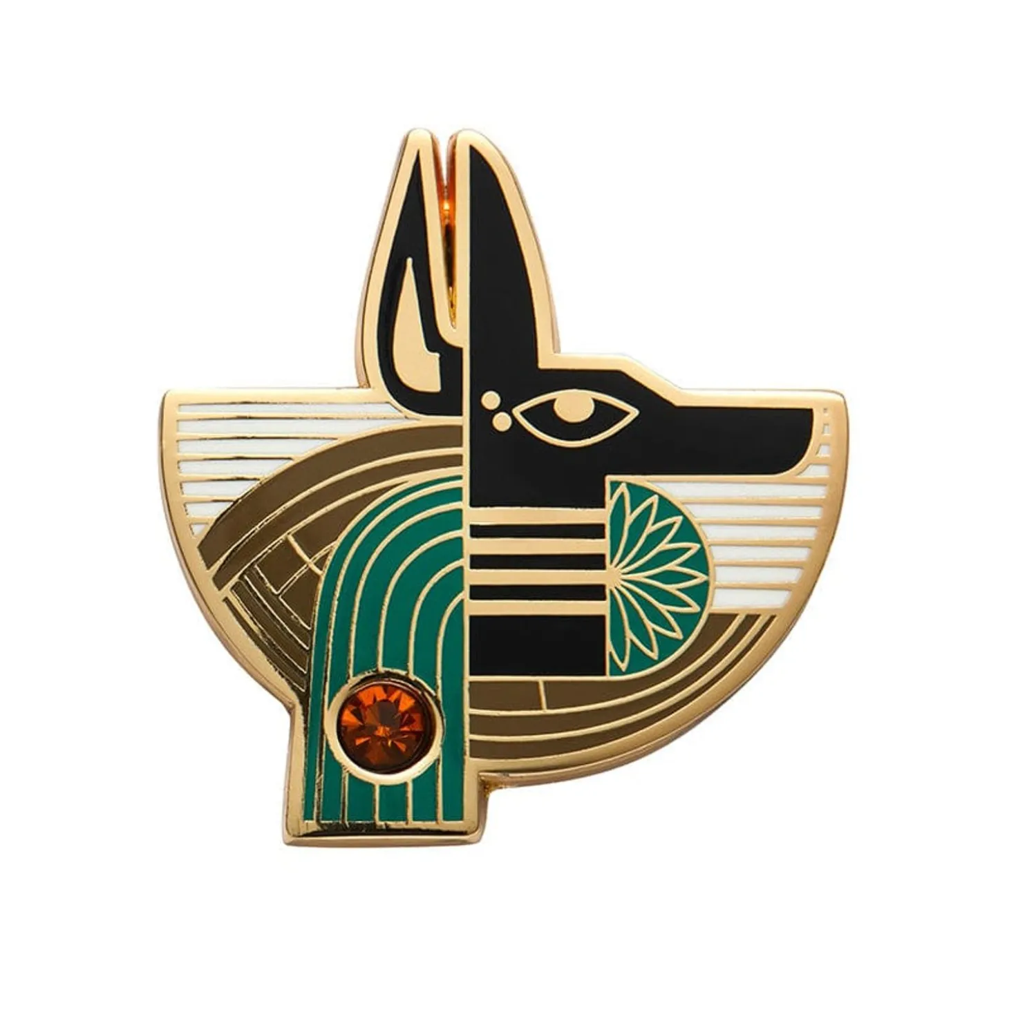 Master Of Secrets Anubis Enamel Pin