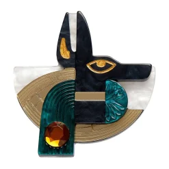Master Of Secrets Anubis Brooch
