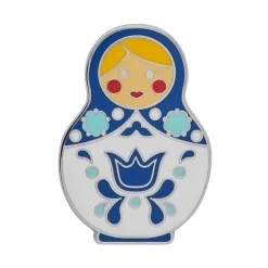 Matryoshka Memories Large Enamel Pin