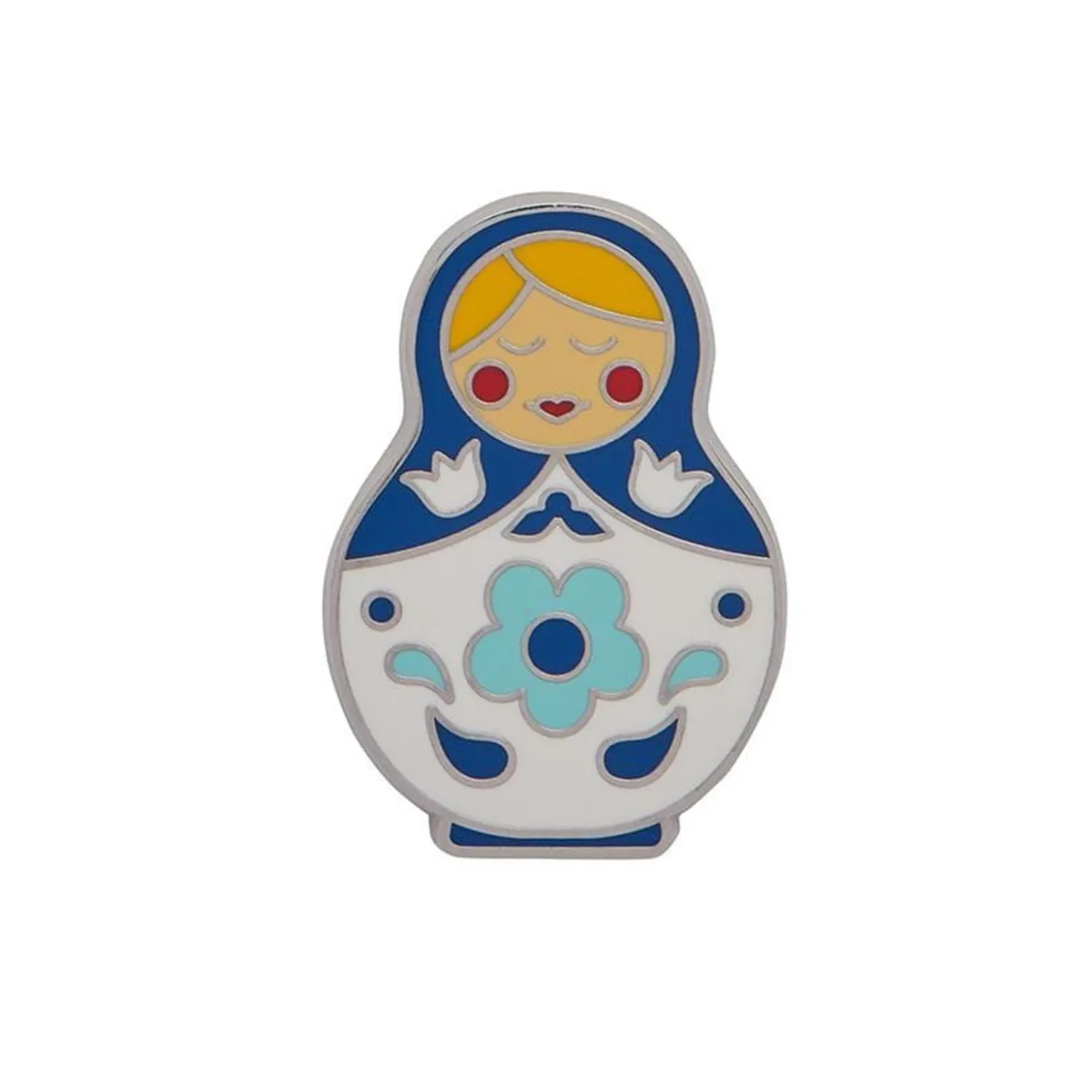 Matryoshka Memories Medium Enamel Pin