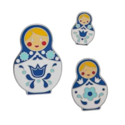 Matryoshka Memories Pin Set