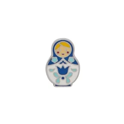 Matryoshka Memories Small Enamel Pin