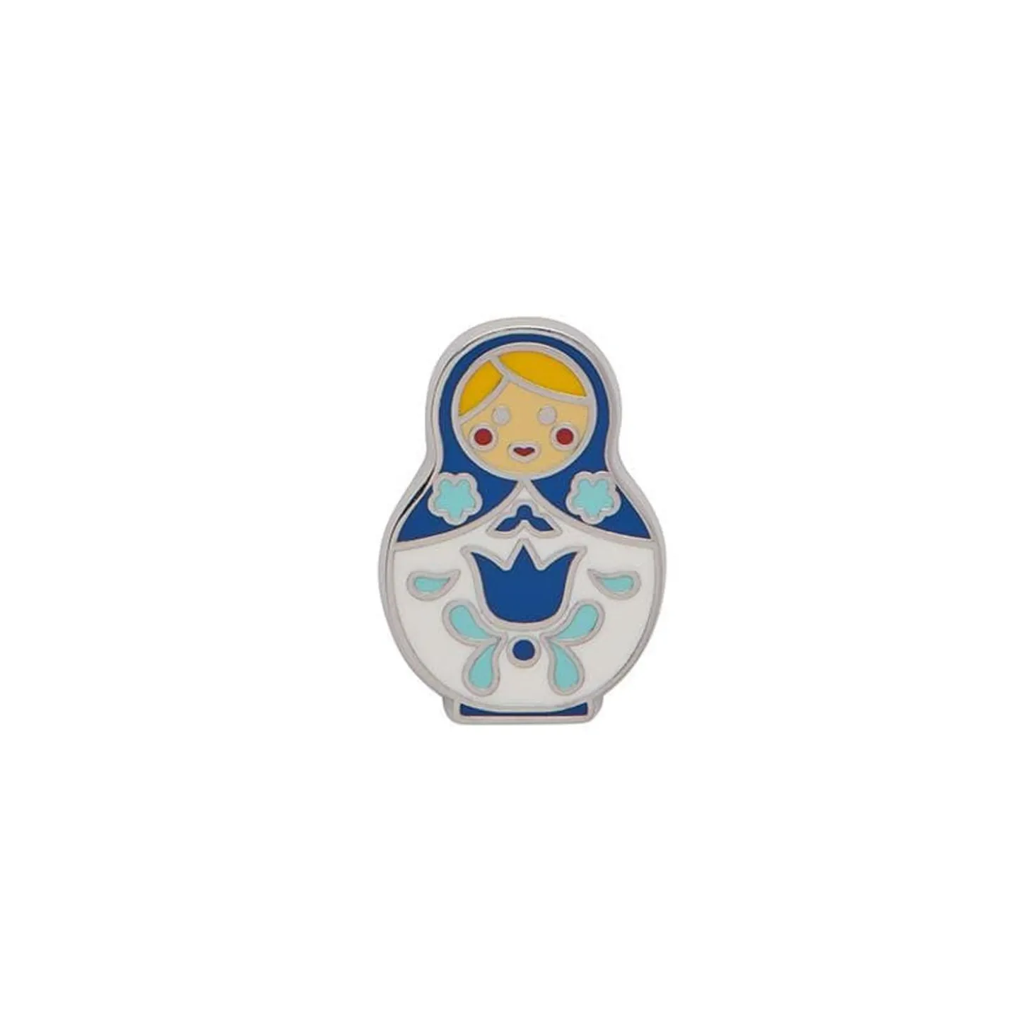 Matryoshka Memories Small Enamel Pin