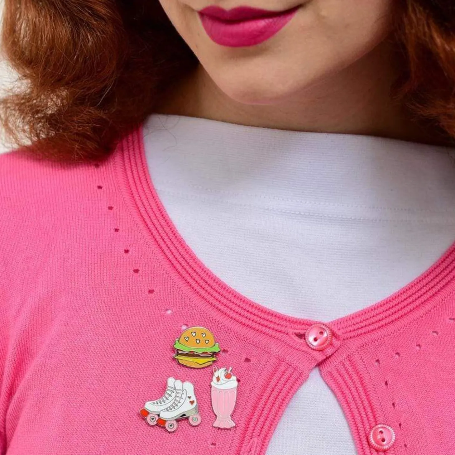 Meaningful Milkshake Enamel Pin
