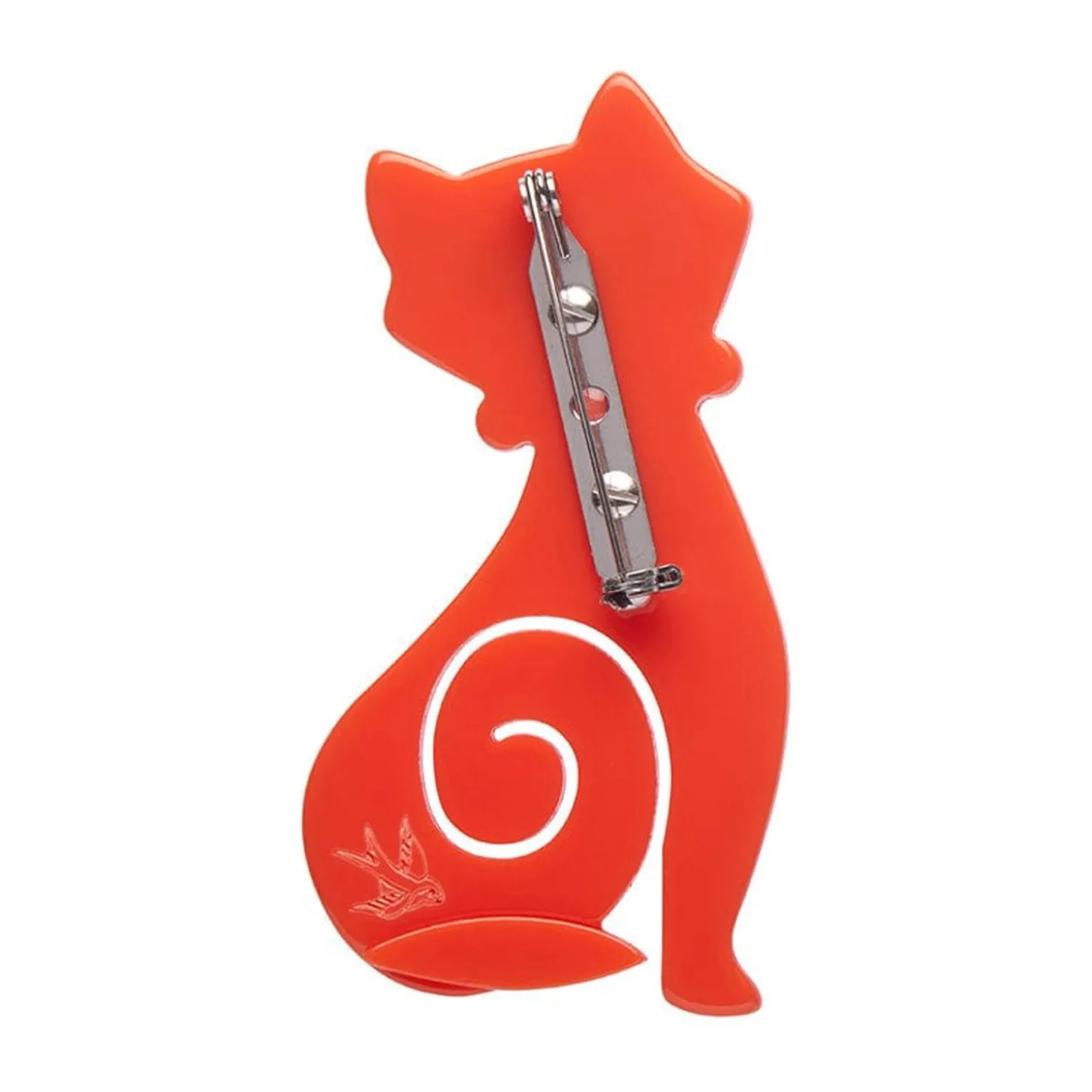 Meow At Midnight Brooch