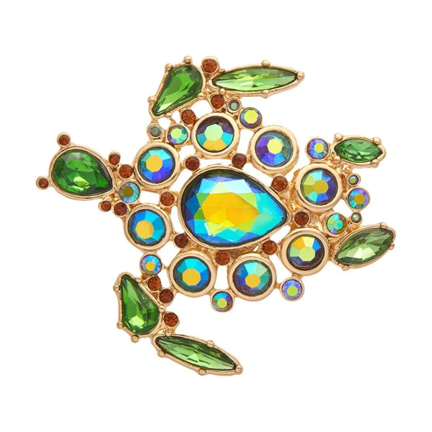 Michelle Stone Set Crystal Brooch