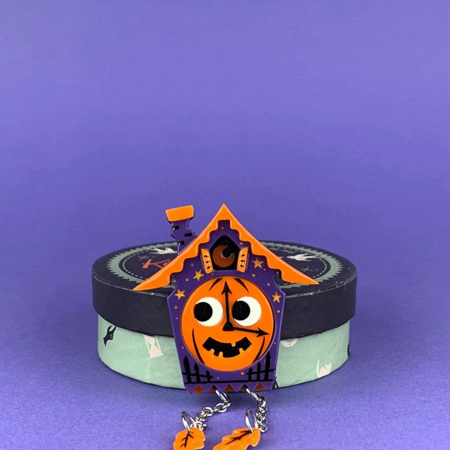 Midnight Approaches Brooch